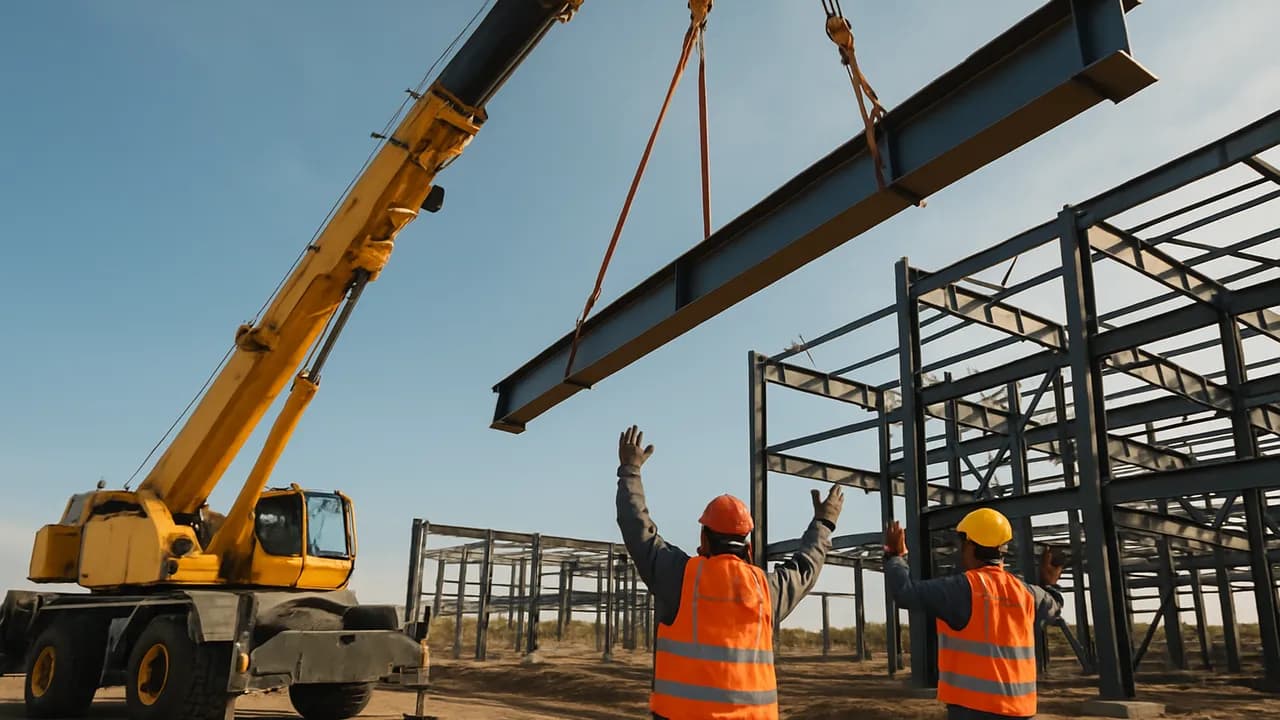 NR-11 Içamento de Estruturas Metálicas: Segurança no Rigging e na Movimentação de Cargas